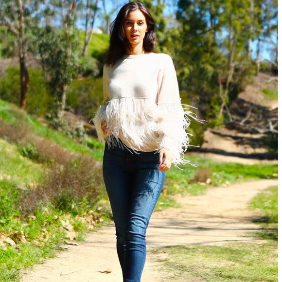 Joh Sally Knitted Sweater with Feathers - Picture 3 of 5